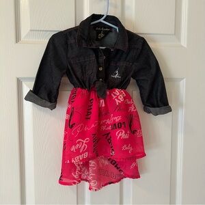 Baby Phat Y2K Toddler Girl Dress Size 3T